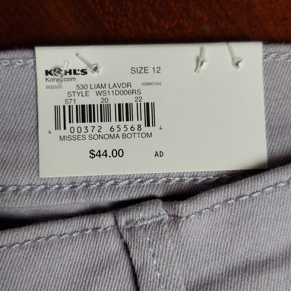 NWT SONOMA LAVENDER GIRLFRIEND JEANS (6 & 12) - Picture 15 of 15